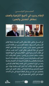 Lee más sobre el artículo El presidente palestino Mahmoud Abbas, realiza una llamada telefónica a Su Excelencia el secretario general, Dr. Muhammad Al-Issa,