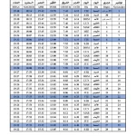 Horario de oración – Noviembre 2024