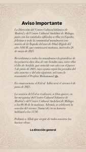 Read more about the article Aviso Importante