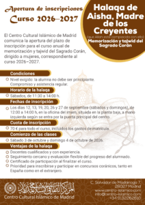 Read more about the article Apertura de inscripciones | Curso 2026–2027
